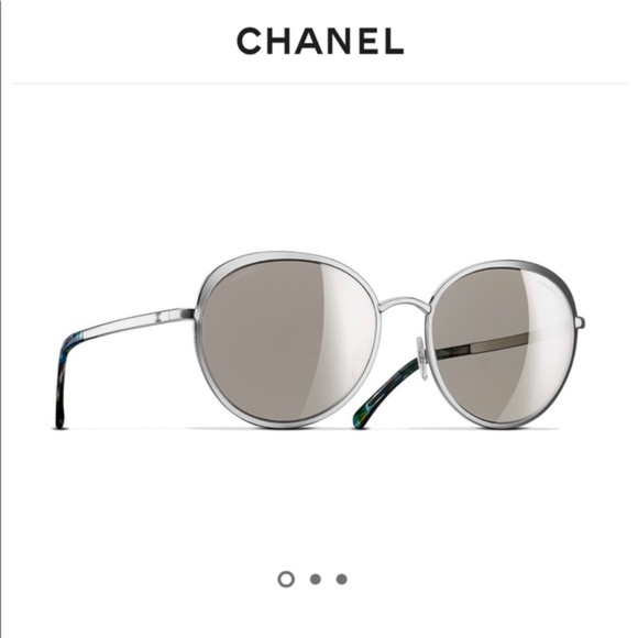 CHANEL 4206 Sunglasses in Silver - Picture 1 of 10